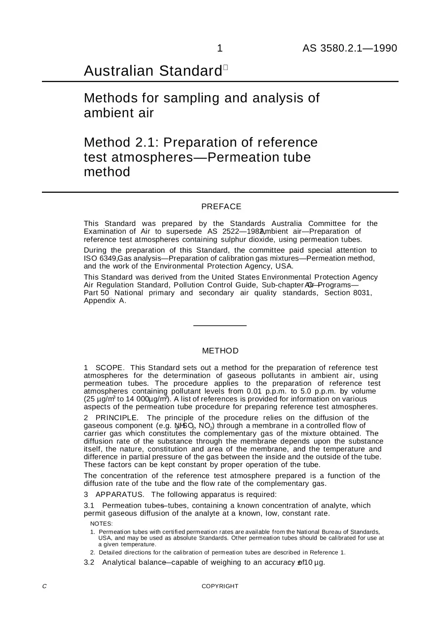 AS 3580.2.1-1990 AS 3580.2.1-1990 pdf