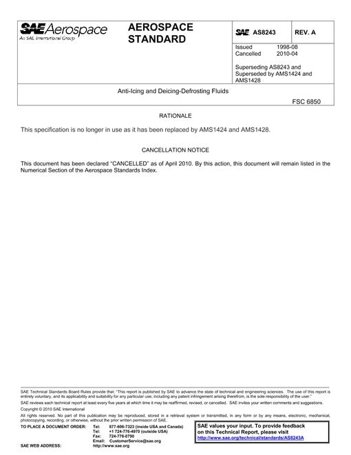 SAE AS8243A pdf