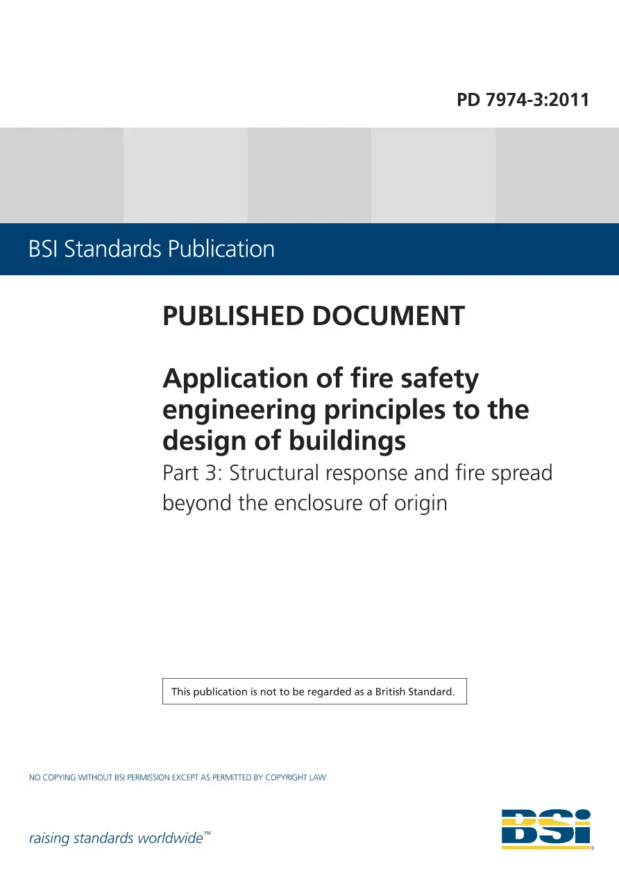 BS PD 7974-3:2011 BS PD 7974-3:2011 pdf