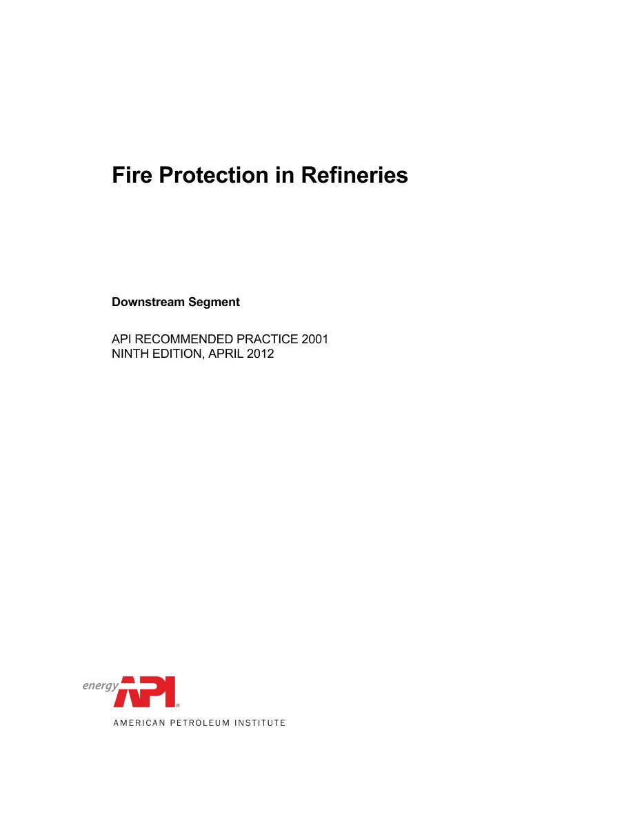 API RP 2001 pdf