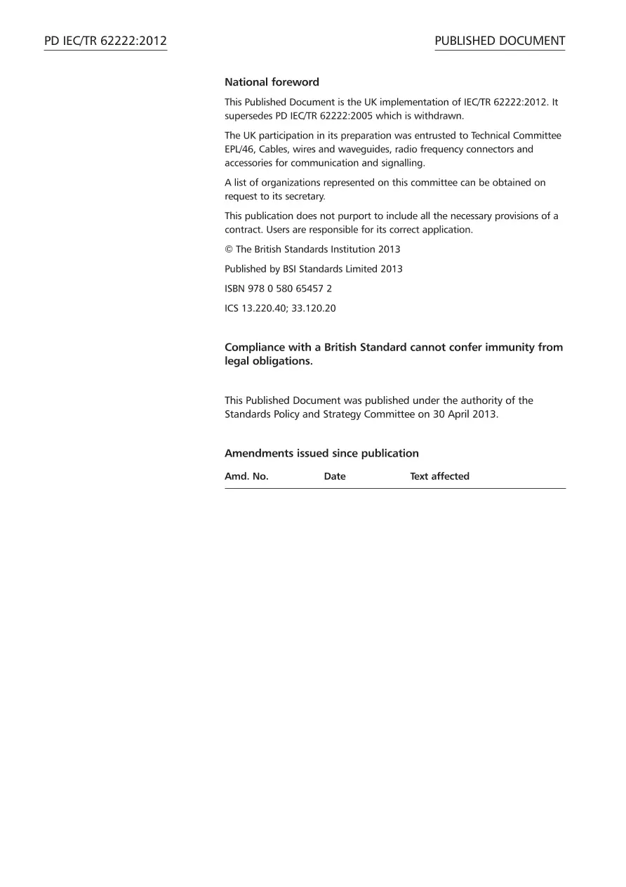 BS PD IEC/TR 62222:2012 BS PD IEC/TR 62222:2012 pdf