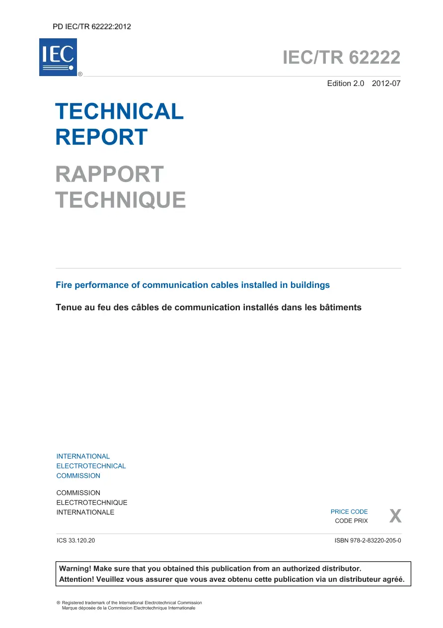 BS PD IEC/TR 62222:2012 BS PD IEC/TR 62222:2012 pdf