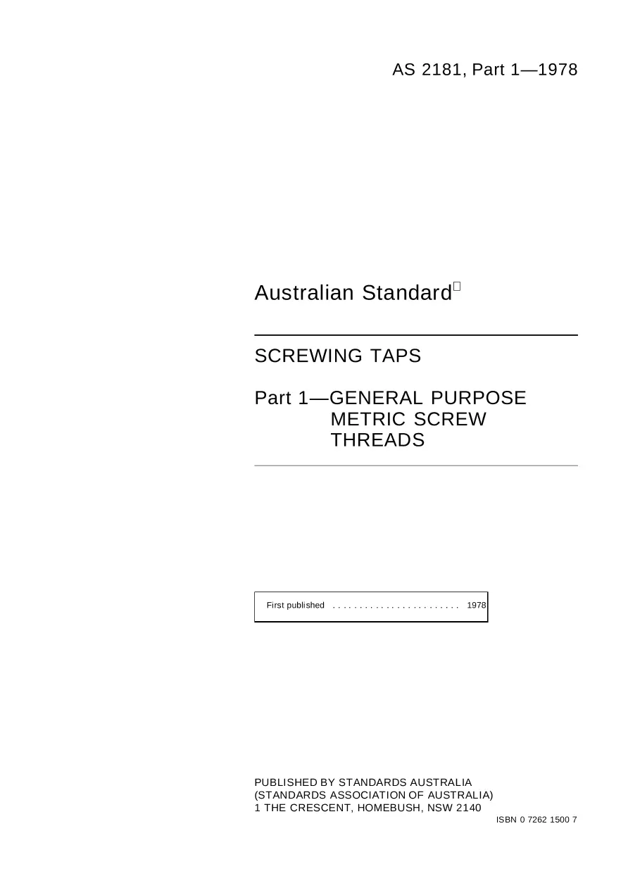 AS 2181.1-1978 AS 2181.1-1978 pdf