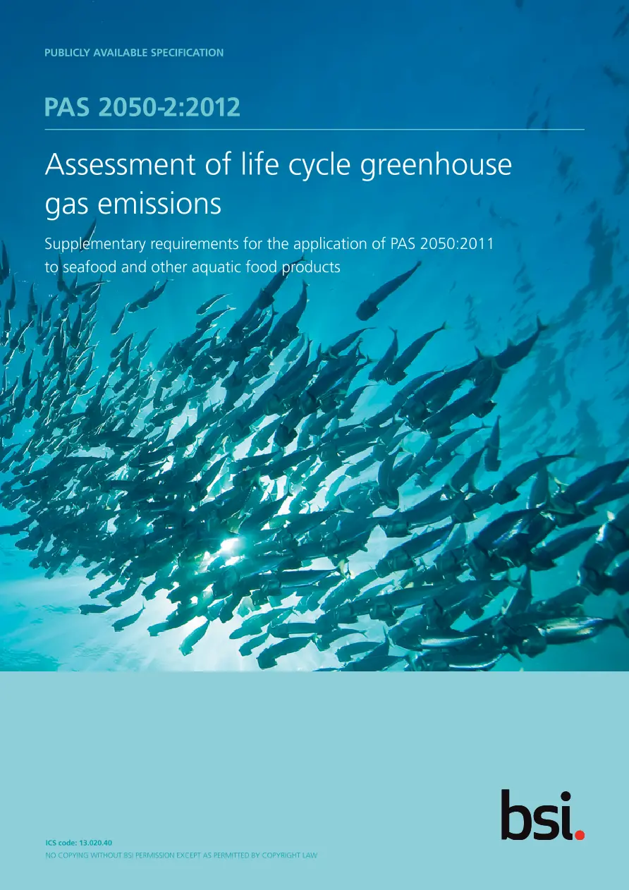 BS PAS 2050-2:2012 BS PAS 2050-2:2012 pdf