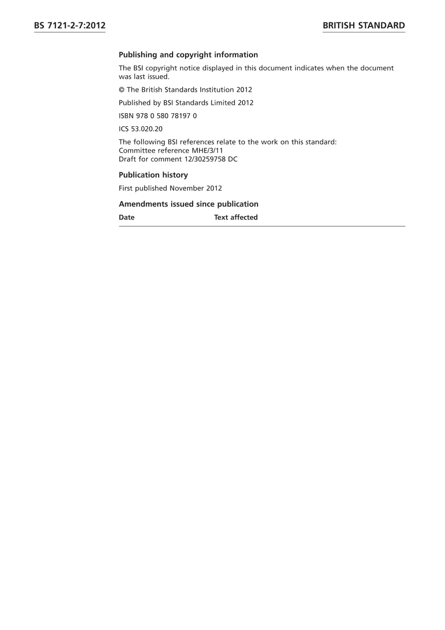 BS 7121-2-7:2012 pdf