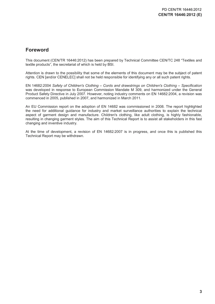 BS PD CEN/TR 16446:2012 BS PD CEN/TR 16446:2012 pdf