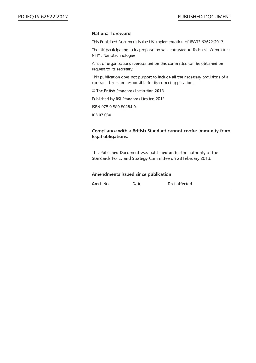 BS PD IEC/TS 62622:2012 BS PD IEC/TS 62622:2012 pdf