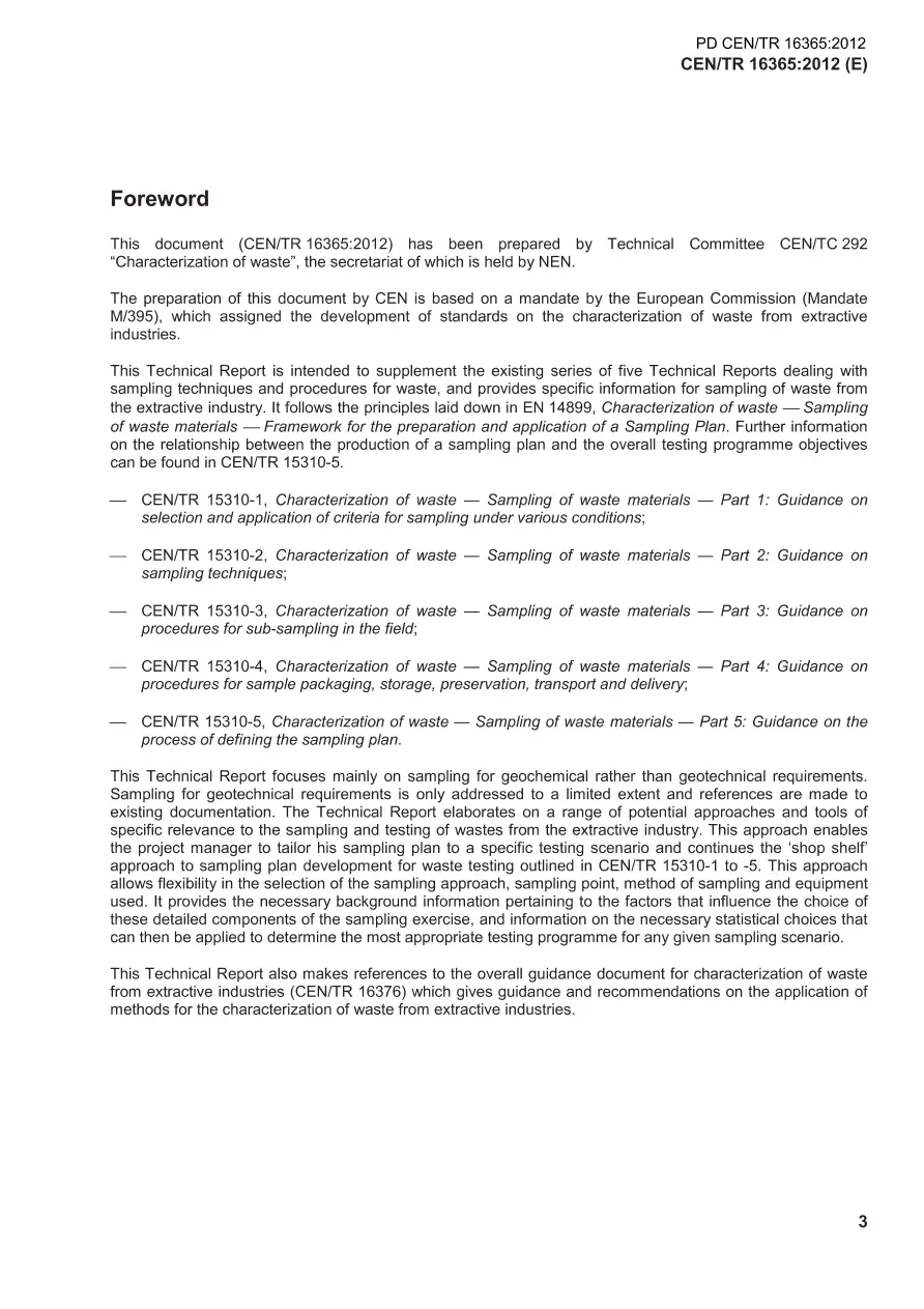 BS PD CEN/TR 16365:2012 BS PD CEN/TR 16365:2012 pdf