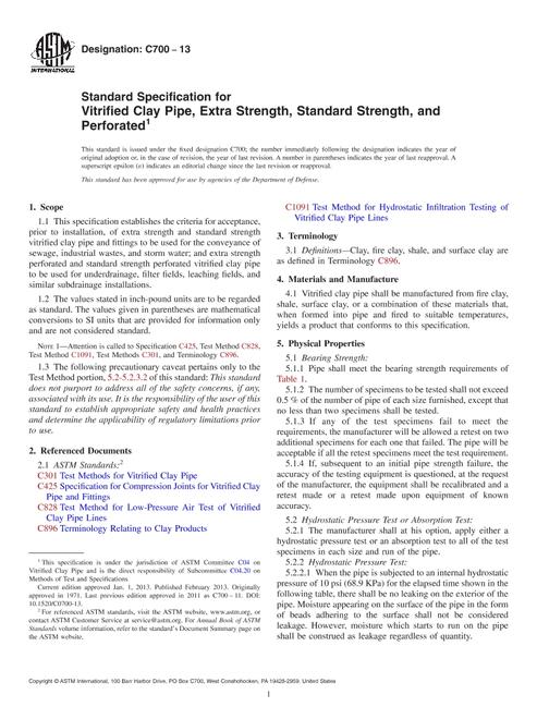 ASTM C700-13 ASTM C700-13 pdf