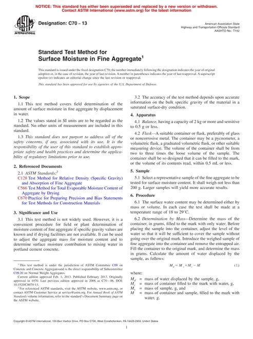 ASTM C70-13 pdf