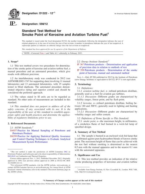ASTM D1322-12e1 ASTM D1322-12e1 pdf
