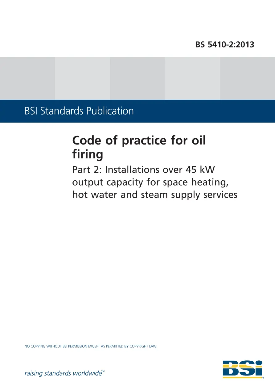 BS 5410-2:2013 pdf