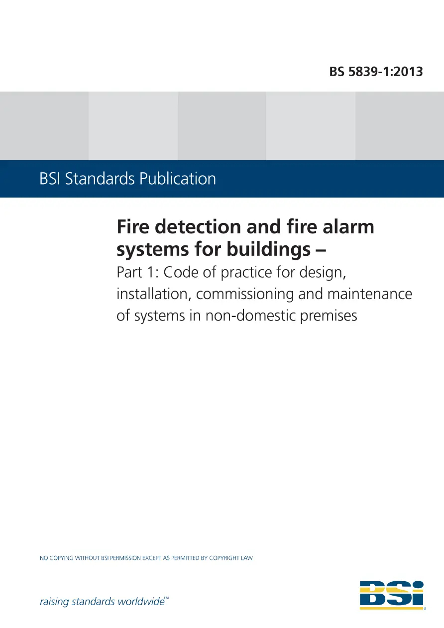 BS 5839-1:2013 BS 5839-1:2013 pdf