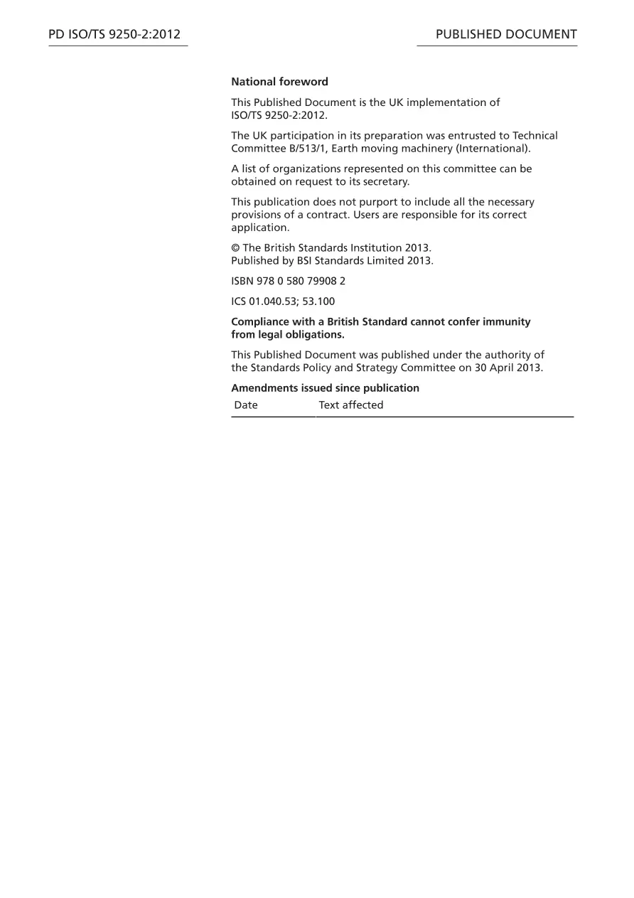 BS PD ISO/TS 9250-2:2012 BS PD ISO/TS 9250-2:2012 pdf