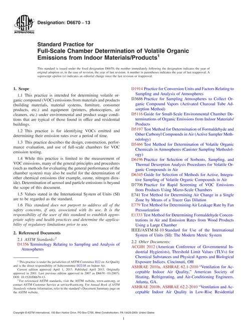 ASTM D6670-13 ASTM D6670-13 pdf