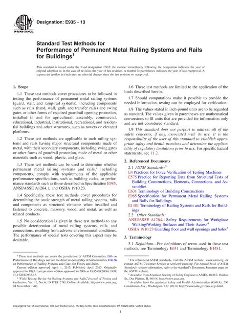 ASTM E935-13 ASTM E935-13 pdf
