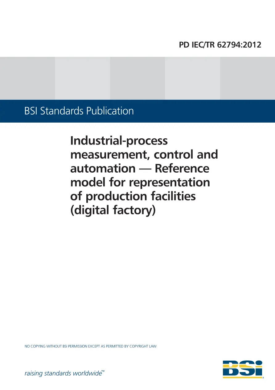 BS PD IEC/TR 62794:2012 BS PD IEC/TR 62794:2012 pdf