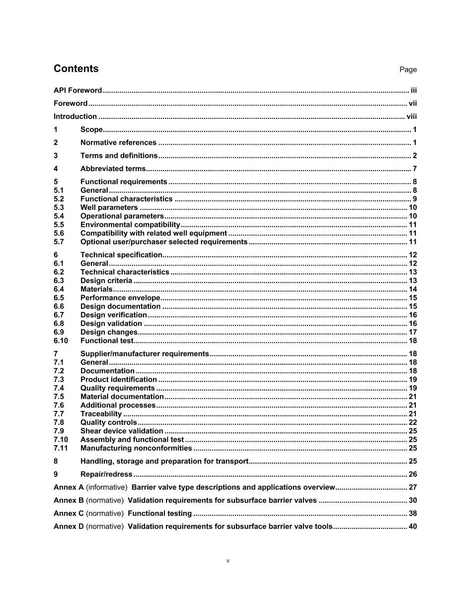 API Spec 19V pdf
