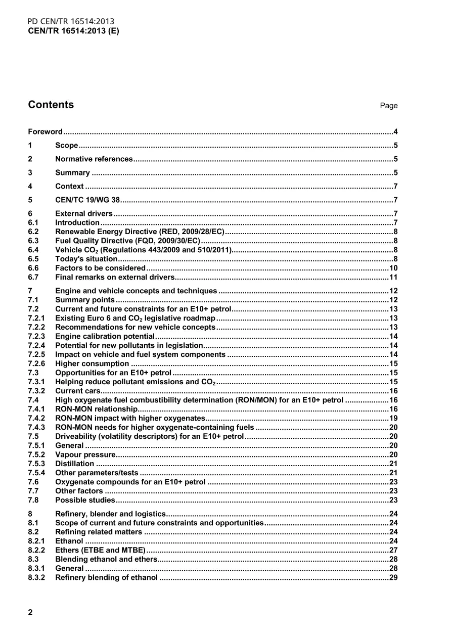 BS PD CEN/TR 16514:2013 BS PD CEN/TR 16514:2013 pdf