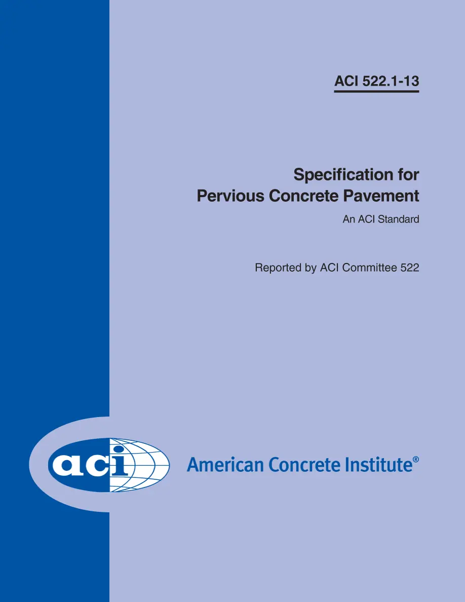 ACI 522.1-13 ACI 522.1-13 pdf