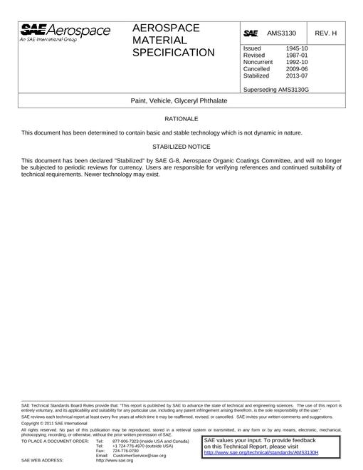 SAE AMS3130H SAE AMS3130H pdf
