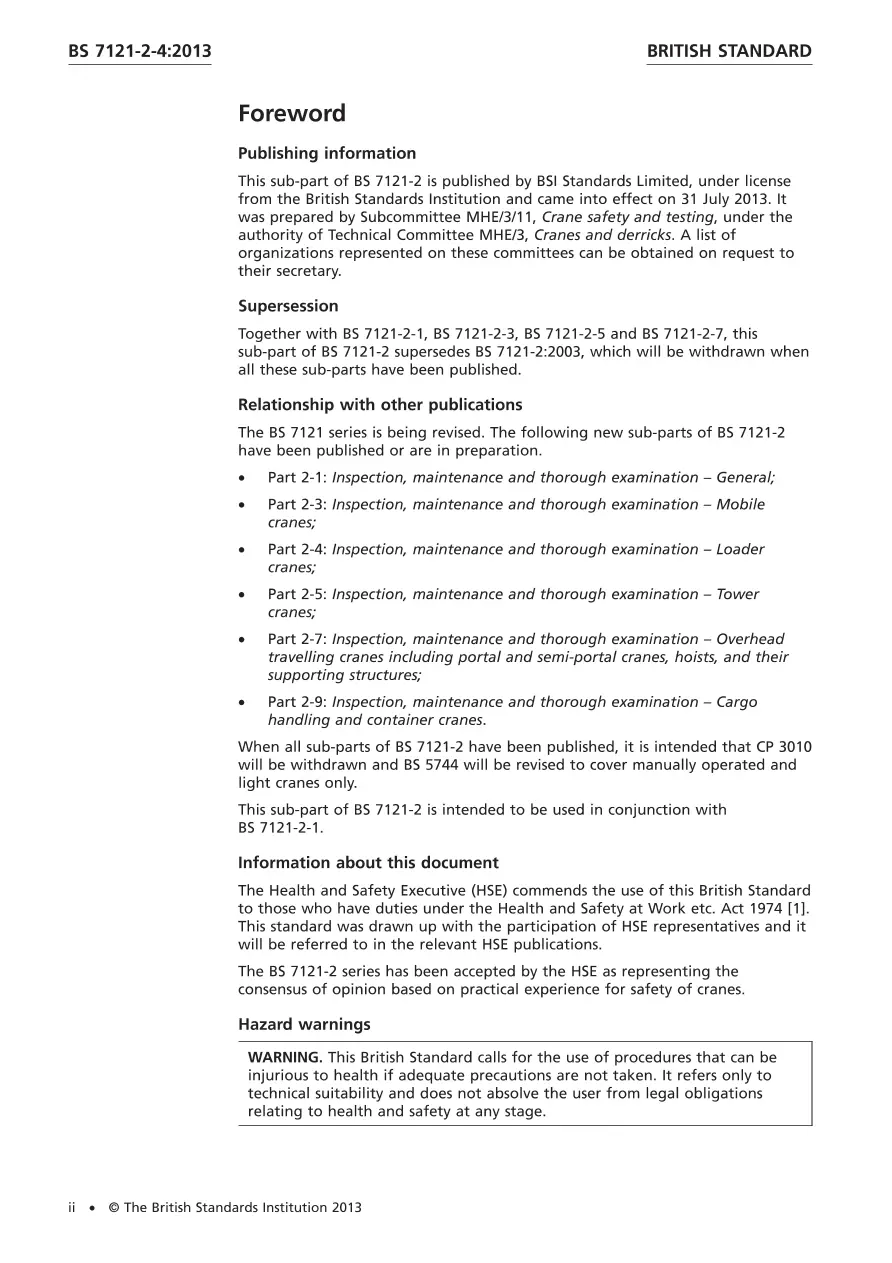 BS 7121-2-4:2013 BS 7121-2-4:2013 pdf