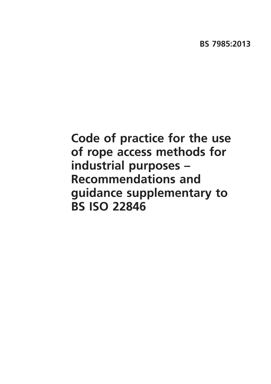 BS 7985:2013 BS 7985:2013 pdf