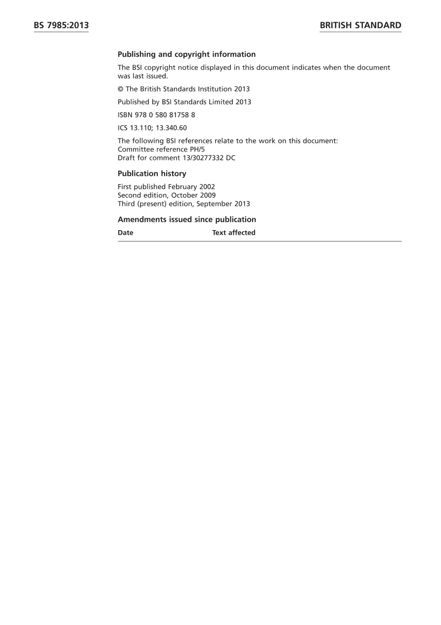 BS 7985:2013 BS 7985:2013 pdf