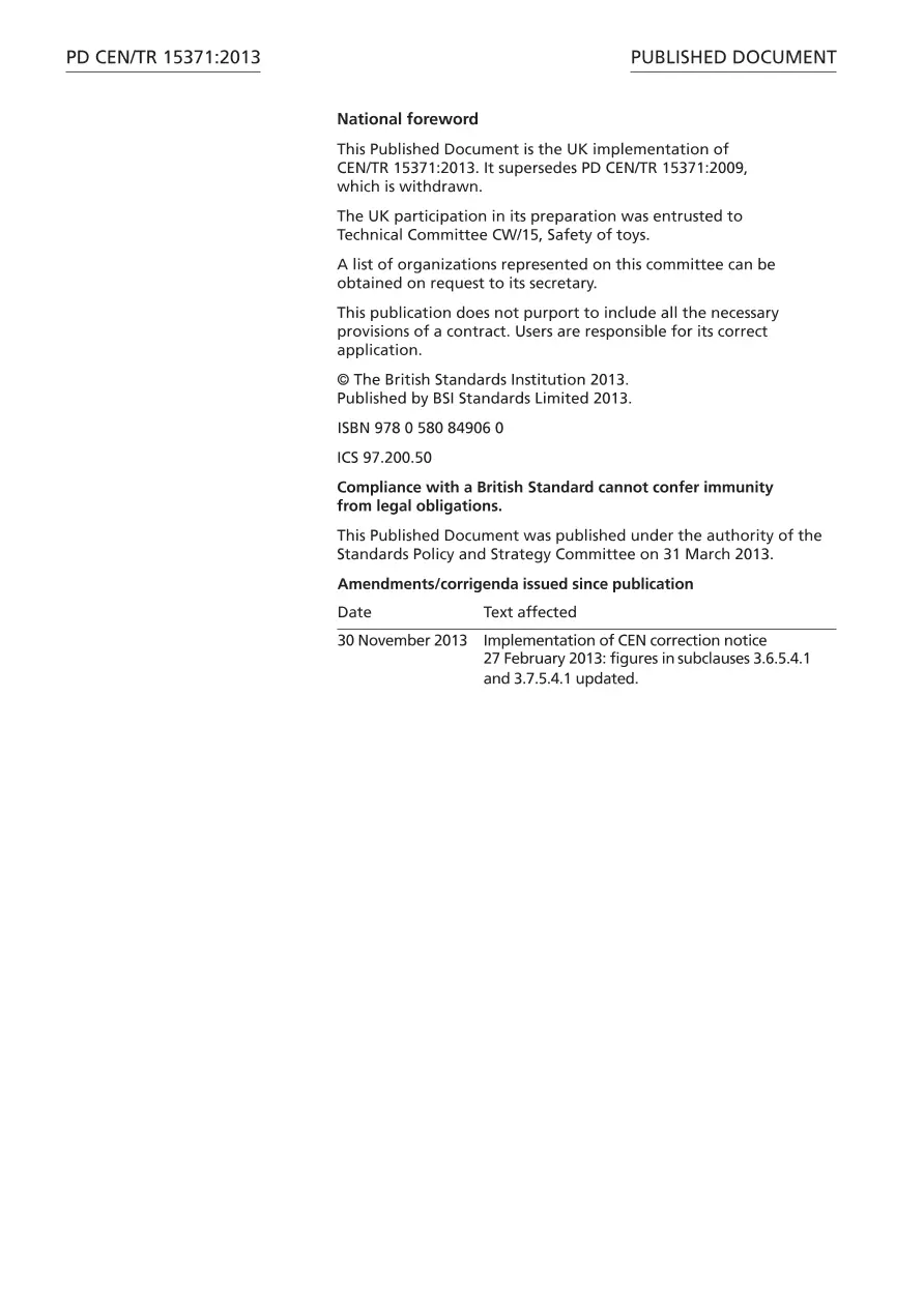 BS PD CEN/TR 15371:2013 pdf