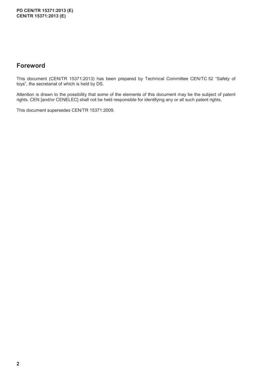 BS PD CEN/TR 15371:2013 pdf
