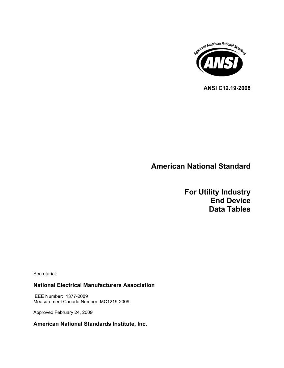 ANSI C12.19-2008 ANSI C12.19-2008 pdf