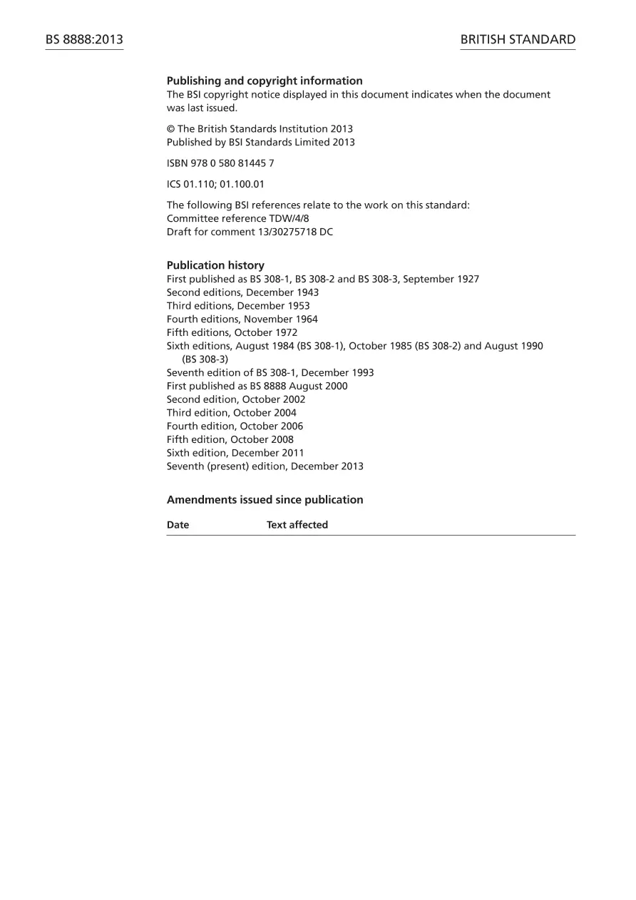 BS 8888:2013 BS 8888:2013 pdf