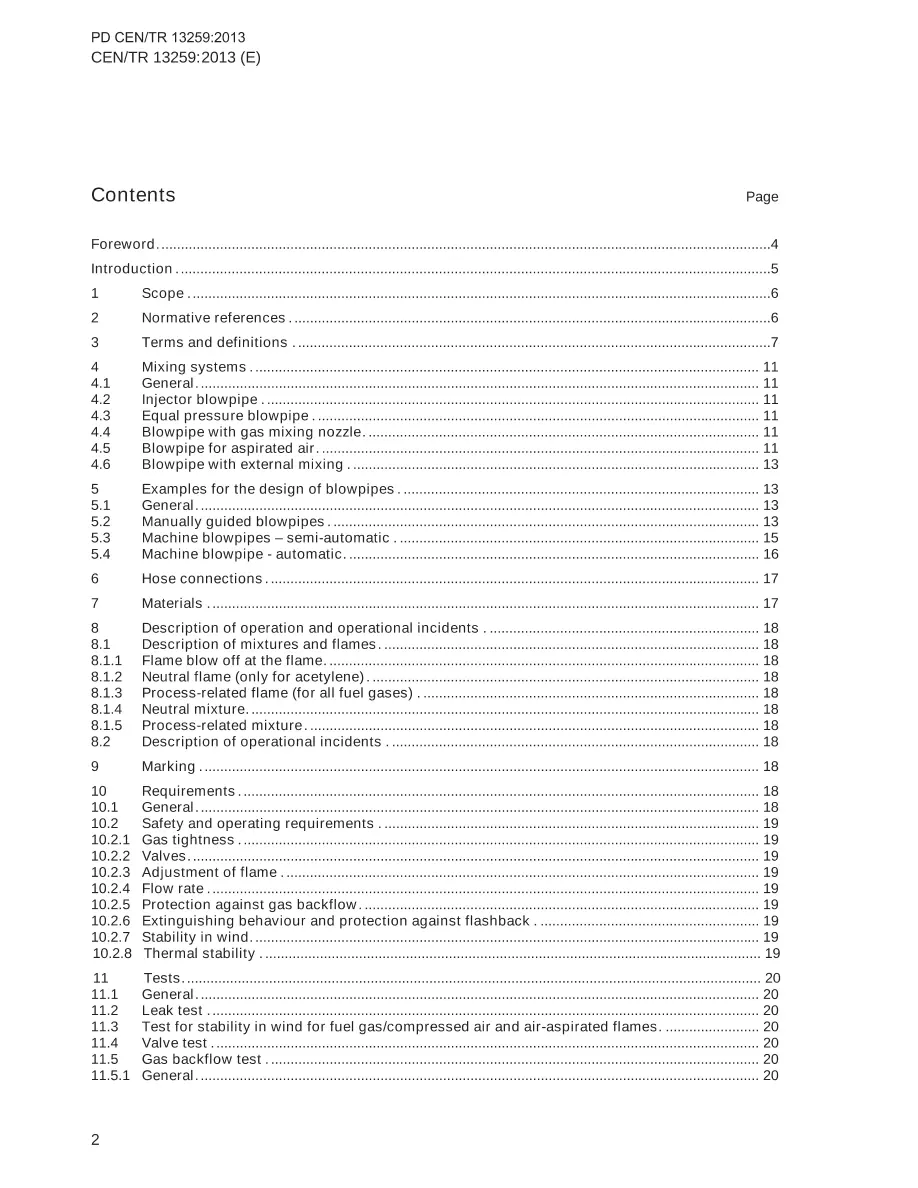 BS PD CEN/TR 13259:2013 BS PD CEN/TR 13259:2013 pdf