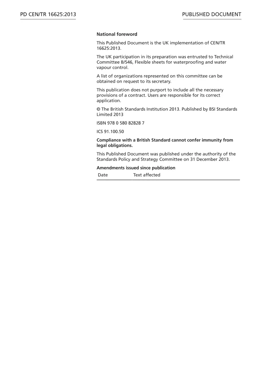 BS PD CEN/TR 16625:2013 BS PD CEN/TR 16625:2013 pdf