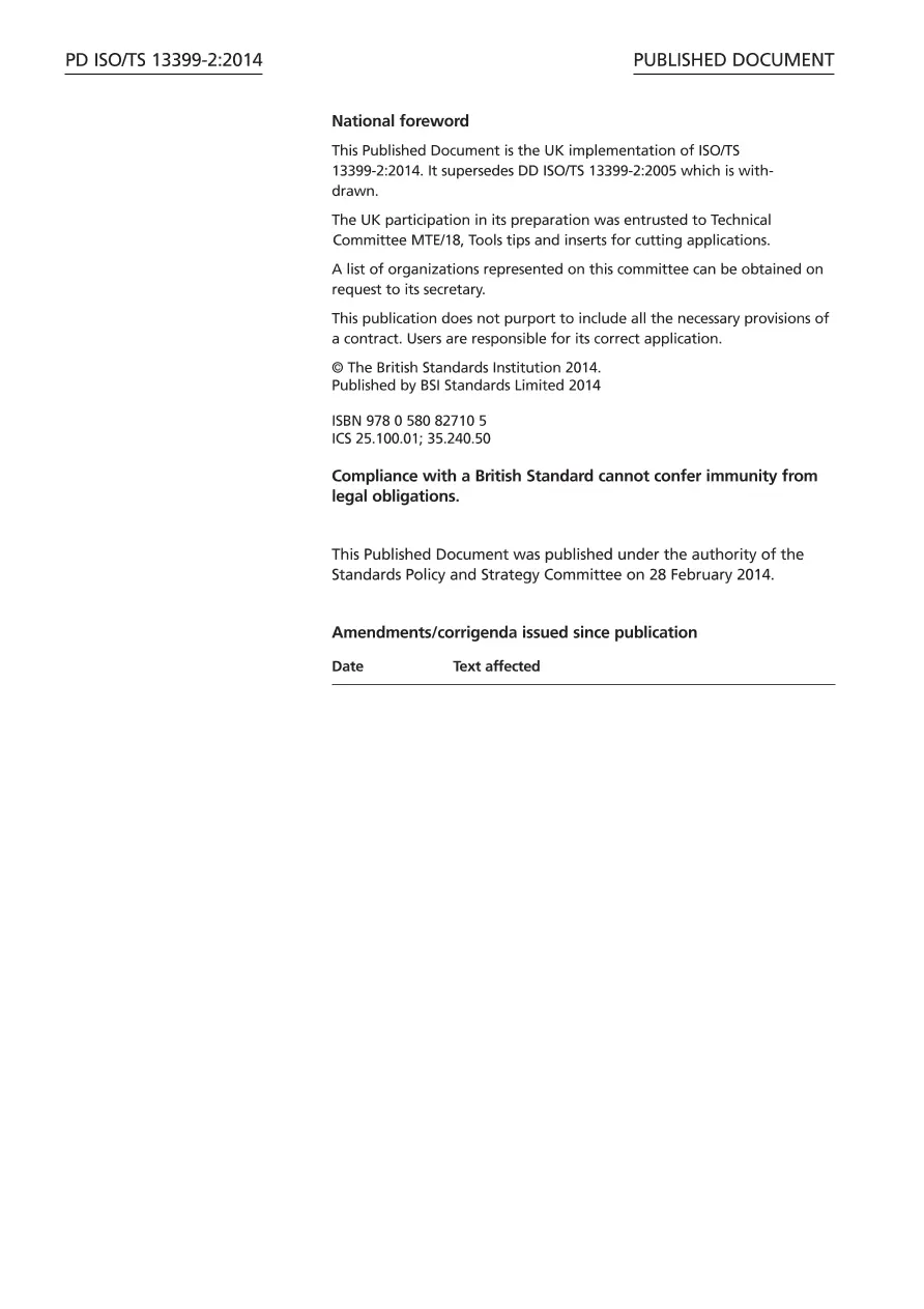 BS PD ISO/TS 13399-2:2014 pdf