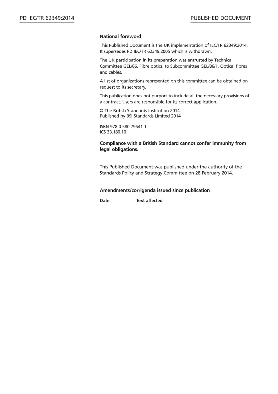 BS PD IEC/TR 62349:2014 BS PD IEC/TR 62349:2014 pdf