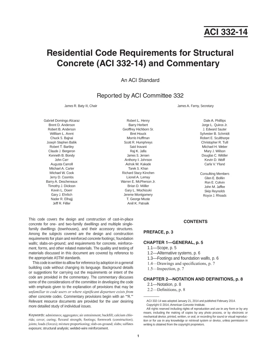 ACI 332-14 ACI 332-14 pdf