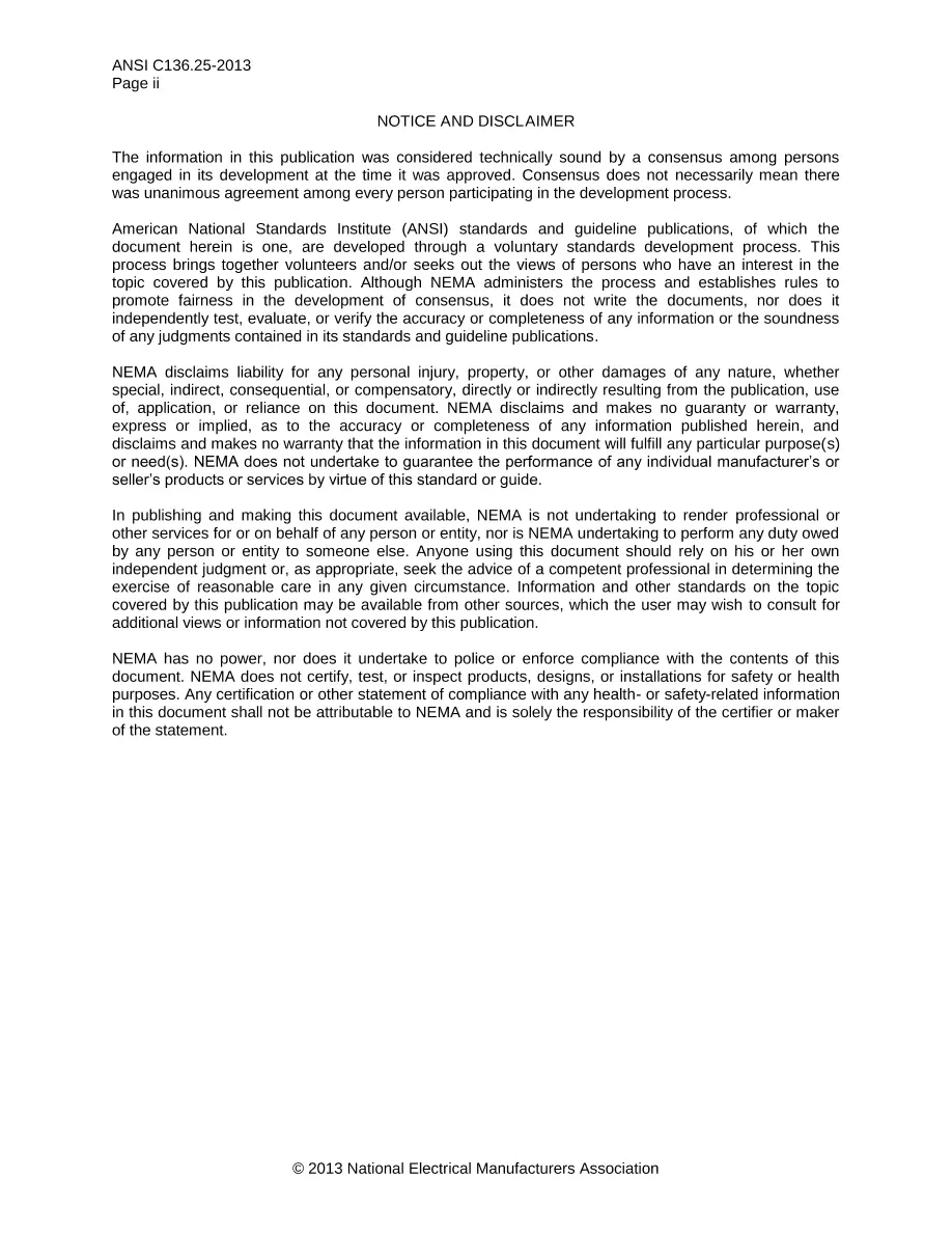 ANSI C136.25-2013 ANSI C136.25-2013 pdf