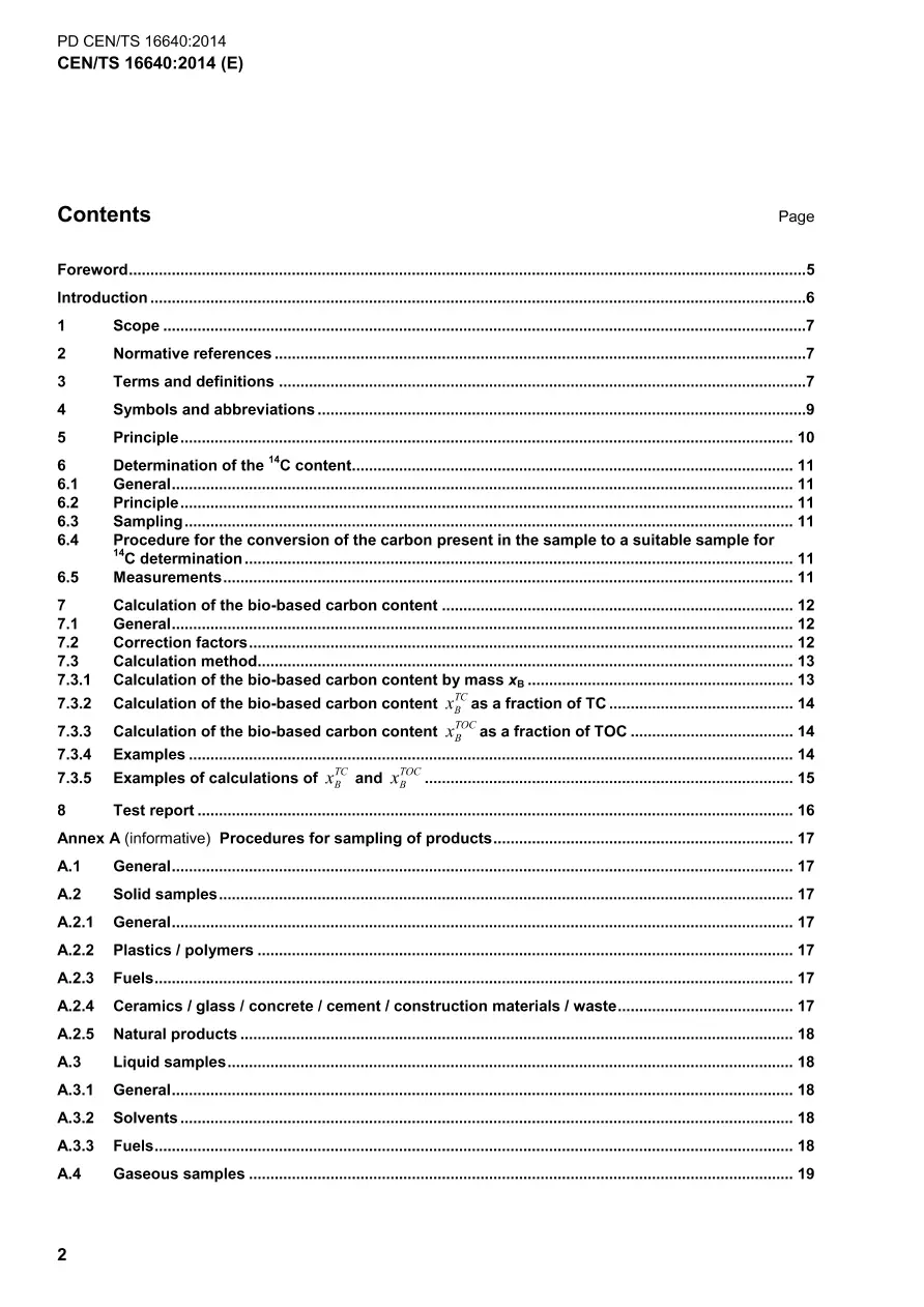BS PD CEN/TS 16640:2014 BS PD CEN/TS 16640:2014 pdf
