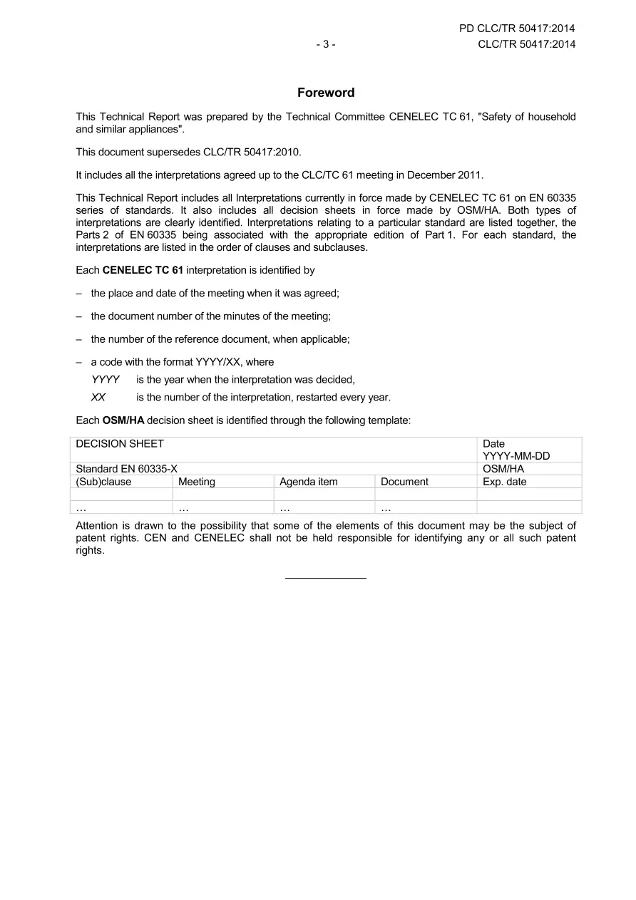 BS PD CLC/TR 50417:2014 pdf