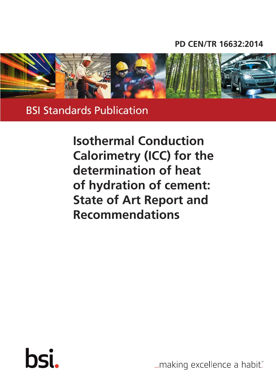 BS PD CEN/TR 16632:2014 pdf