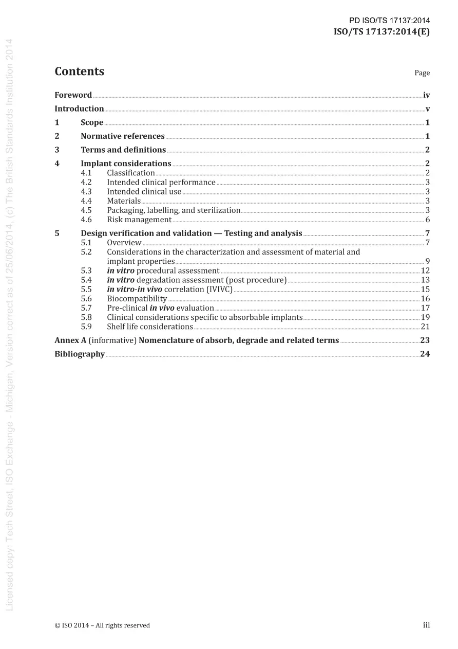BS PD ISO/TS 17137:2014 pdf
