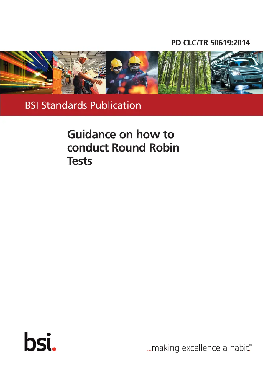 BS PD CLC/TR 50619:2014 BS PD CLC/TR 50619:2014 pdf