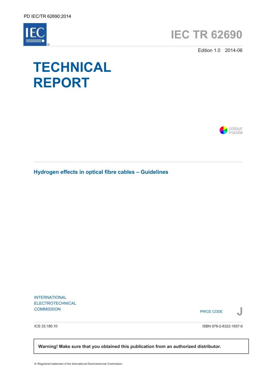 BS PD IEC/TR 62690:2014 pdf