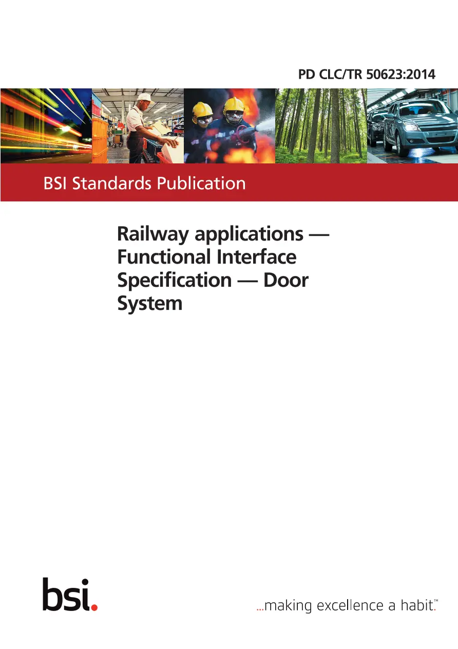 BS PD CLC/TR 50623:2014 pdf