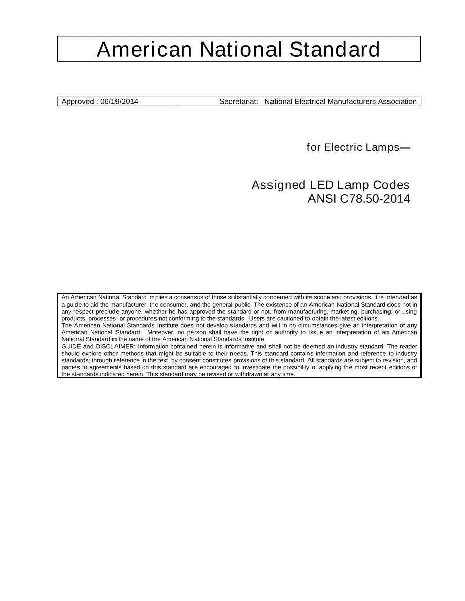 ANSI C78.50-2014 ANSI C78.50-2014 pdf