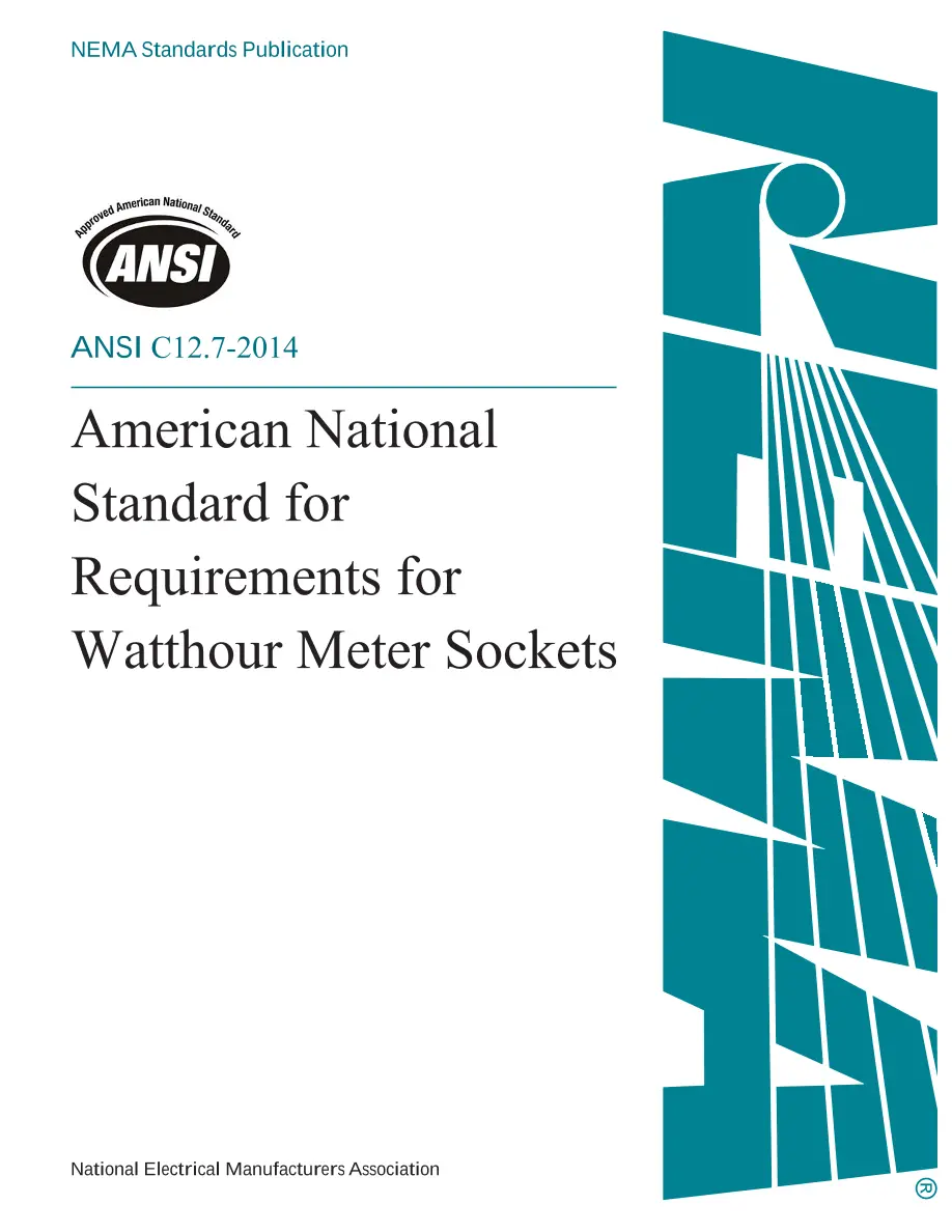 ANSI C12.7-2014 ANSI C12.7-2014 pdf