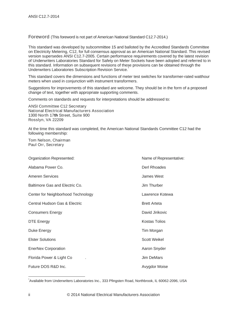 ANSI C12.7-2014 ANSI C12.7-2014 pdf