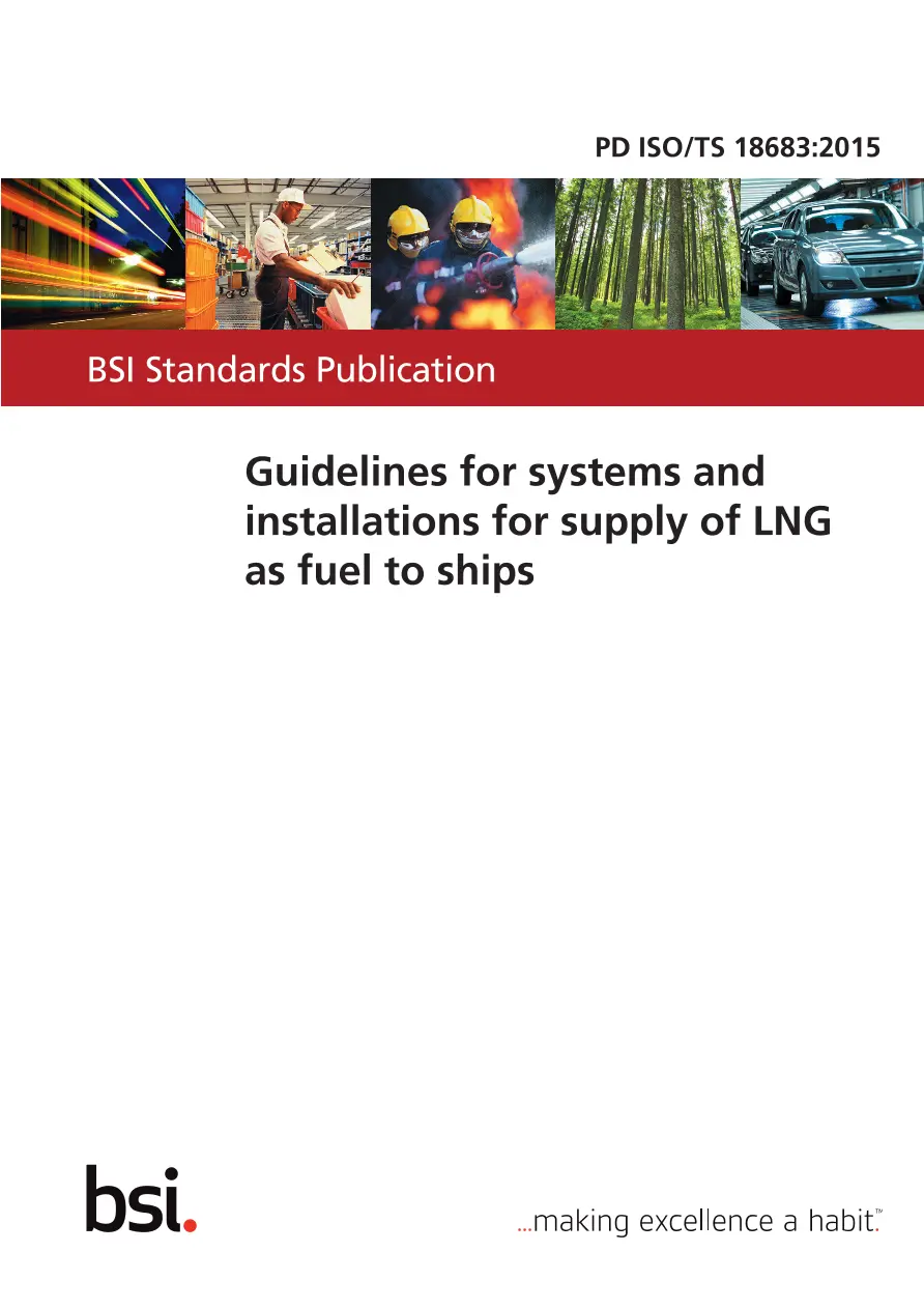 BS PD ISO/TS 18683:2015 pdf