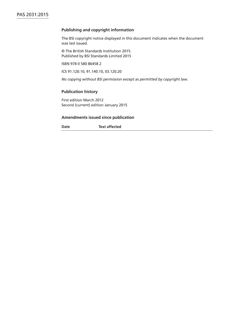 BS PAS 2031:2015 pdf